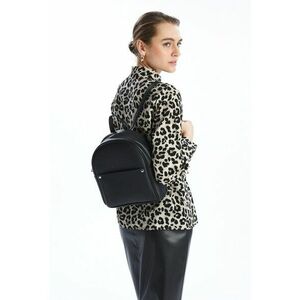 Rucsac din piele ecologica cu buzunar exterior imagine