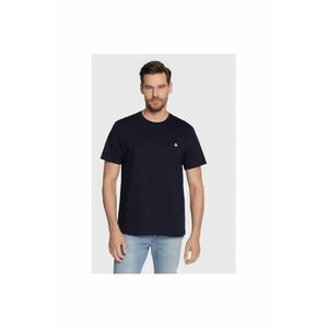 Tricou barbati 3MI5J1AF7 - Bumbac organic - XS INTL - Bleumarin imagine