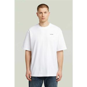 Tricou din amestec de bumbac organic cu logo discret pe piept imagine