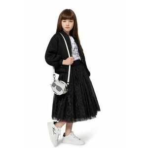 Tricou din bumbac si modal cu imprimeu imagine