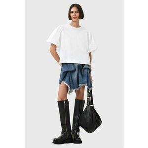 Tricou lejer cu maneci bufante imagine