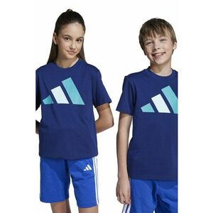 Tricou din bumbac cu imprimeu logo pe piept imagine