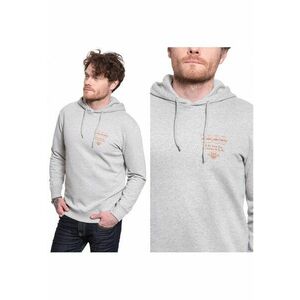 Hanorac barbati - Seasonal Logo Hoodie - gri - XL - 1 buzunar imagine