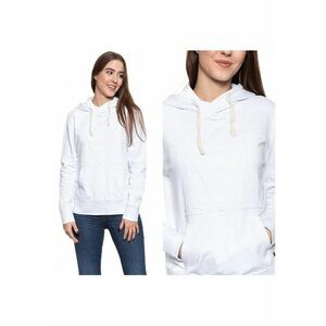 Hanorac Bella Tie Dye - Alb - Bumbac - imagine