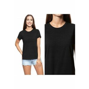 Tricou Damen - Alina C Scar - Croi Normal - Negru - imagine
