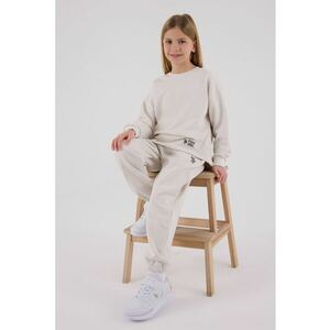 Set de bluza de trening si pantaloni cu logo - 2 piese imagine