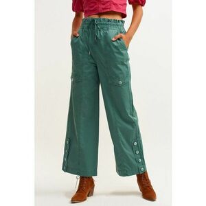 Pantaloni cargo cu croiala dreapta Pambuzbel imagine