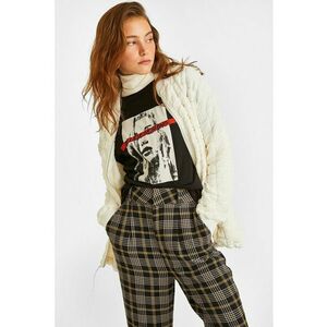 Jacheta cu guler baseball si snur de ajustare in talie imagine