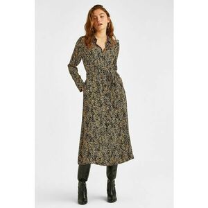 Rochie cu imprimeu si buzunare laterale imagine