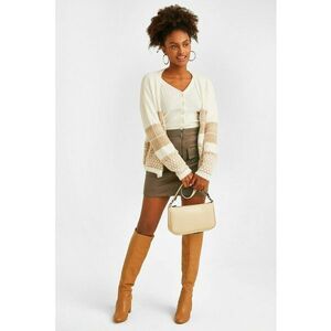 Fusta cu fermoar si buzunare cu clapa imagine