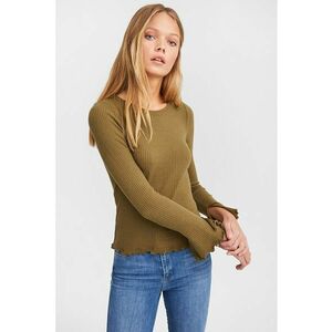 Bluza striata cu terminatie valurita imagine