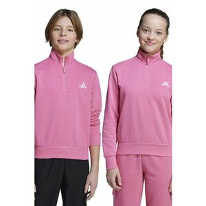 Bluza de trening din amestec de bumbac cu fenta cu fermoar imagine