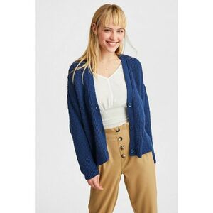 Cardigan cu nasturi si decolteu in V imagine