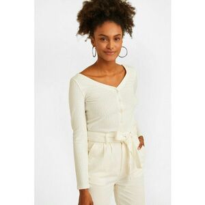 Cardigan cu decolteu in V si nasturi imagine