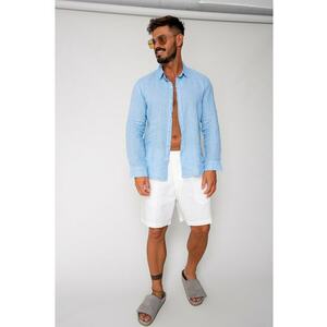 Pantaloni scurt din IN cu nasture 17662 imagine