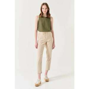 Pantaloni de in cu talie inalta imagine