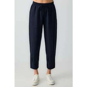 Pantaloni jogger crop de in imagine
