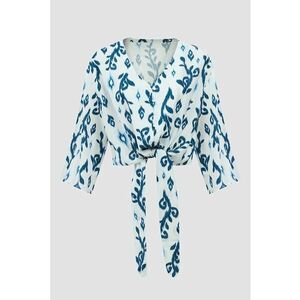 Camasa din in cu maneci lungi imagine