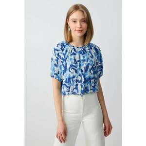 Bluza cu maneci scurte si model imagine