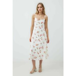 Rochie midi cu model floral imagine