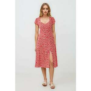 Rochie midi cu slit imagine