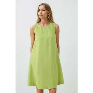 Rochie evazata cu decolteu rotund imagine