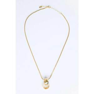 Colier din otel cu elemente rotunde imagine