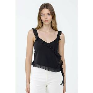 Bluza asimetrica cu decolteu in V imagine