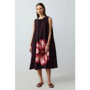 Rochie supradimensionata cu imprimeu floral imagine