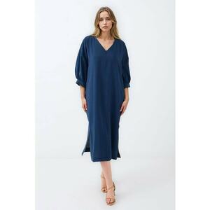 Rochie supradimensionata cu maneci medi imagine