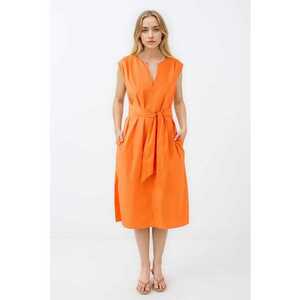 Rochie lejera cu buzunare laterale imagine