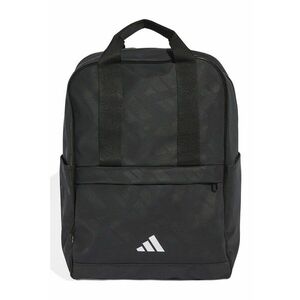 Rucsac cu model monograma si buzunar frontal cu fermoar imagine