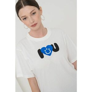 Tricou din bumbac cu imprimeu imagine