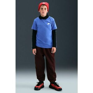 Tricou din bumbac cu decolteu la baza gatului Futura imagine