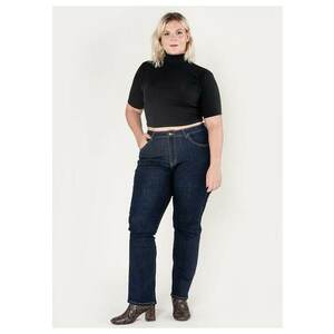 Blugi dama regular fit marimi mari indigo P612-18 M10 17978 imagine