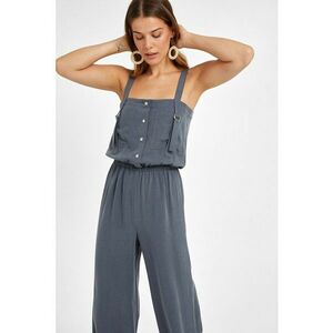 Salopeta din lyocell cu croiala ampla imagine