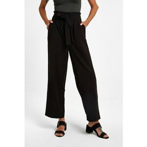 Pantaloni crop cu buzunare laterale imagine