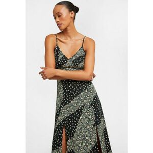 Rochie midi cu slituri frontale imagine