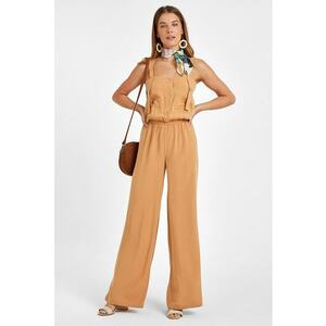 Salopeta din lyocell cu croiala ampla imagine