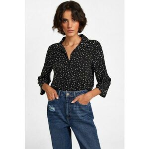 Camasa cu imprimeu si maneci 3/4 imagine