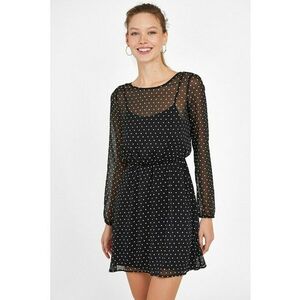 Rochie din sifon cu imprimeu imagine