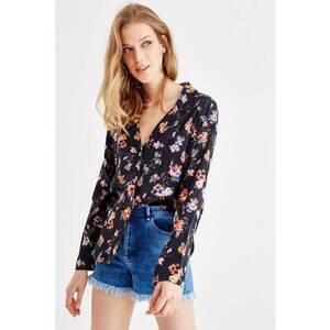 Sacou usor cu model floral imagine