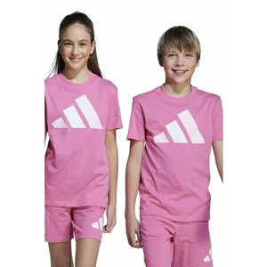 Tricou din bumbac cu imprimeu logo pe piept imagine