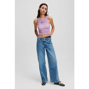 Blugi relaxed-fit din bumbac organic imagine