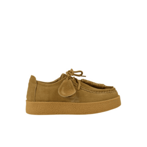 Tenisi casual - dama - T003 bej - piele nabuc imagine