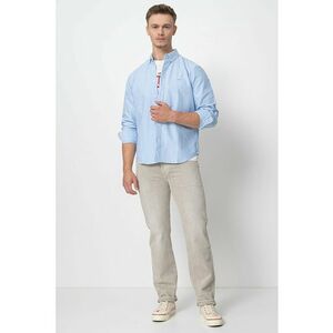 Camasa relaxed fit de bumbac imagine