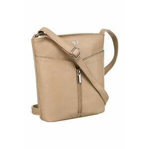 Geanta crossbody din piele naturala - 22x22x7cm imagine