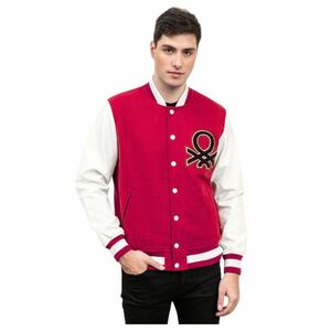 Jacheta varsity cu logo - imagine