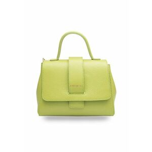 Geanta dama din piele naturala verde deschis Ranya imagine