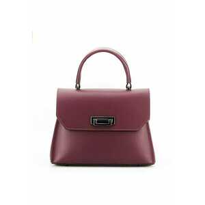 Geanta din piele naturala Alicia 123 - Bordo inchis 11452 imagine